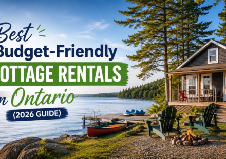 Best budget-friendly cottage rentals in Ontario 2026 guide featuring a cozy lakeside cottage.