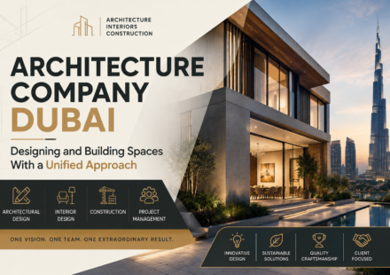 Architecture Company Dubai - Designing and Building Spaces With a Unified Approach
