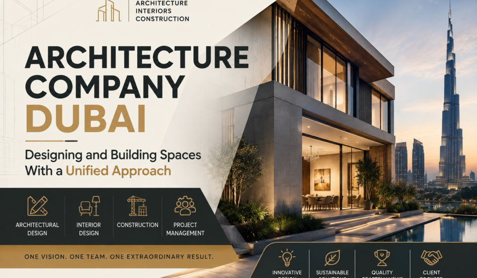 Architecture Company Dubai - Designing and Building Spaces With a Unified Approach