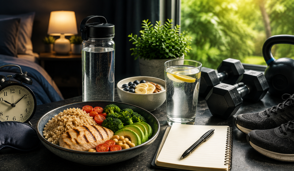 How Sleep, Food, Hydration, and Movement Work Together for Better Recovery