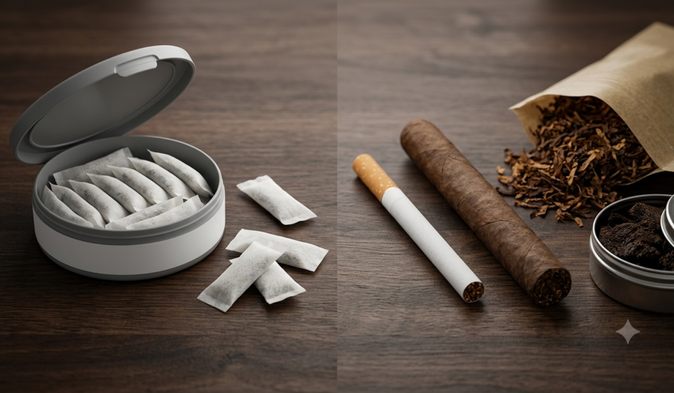 Nicotine Pouches vs Traditional Tobacco