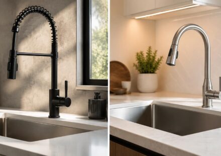 Pull Down vs. Pull Out Kitchen Faucet