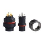 Round Compact 2-8 Core Watertight Connectors