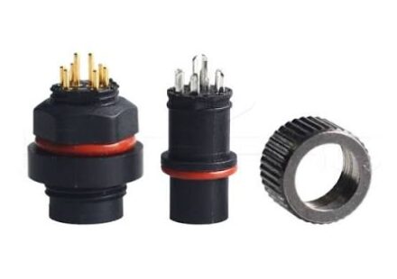 Round Compact 2-8 Core Watertight Connectors