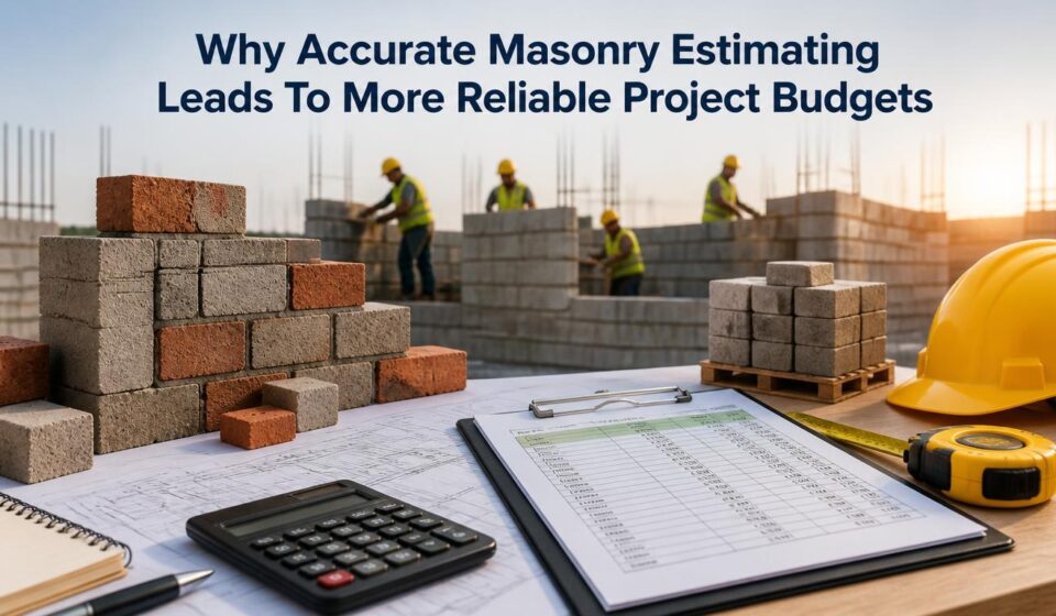 Why Accurate Masonry Estimating Leads To More Reliable Project Budgets