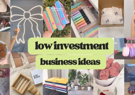 low investment business ideas