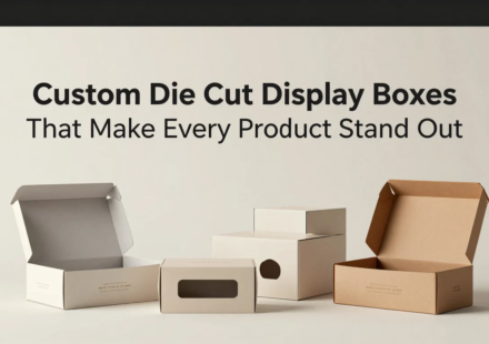 Custom Die Cut Display Boxes That Make Every Product Stand Out
