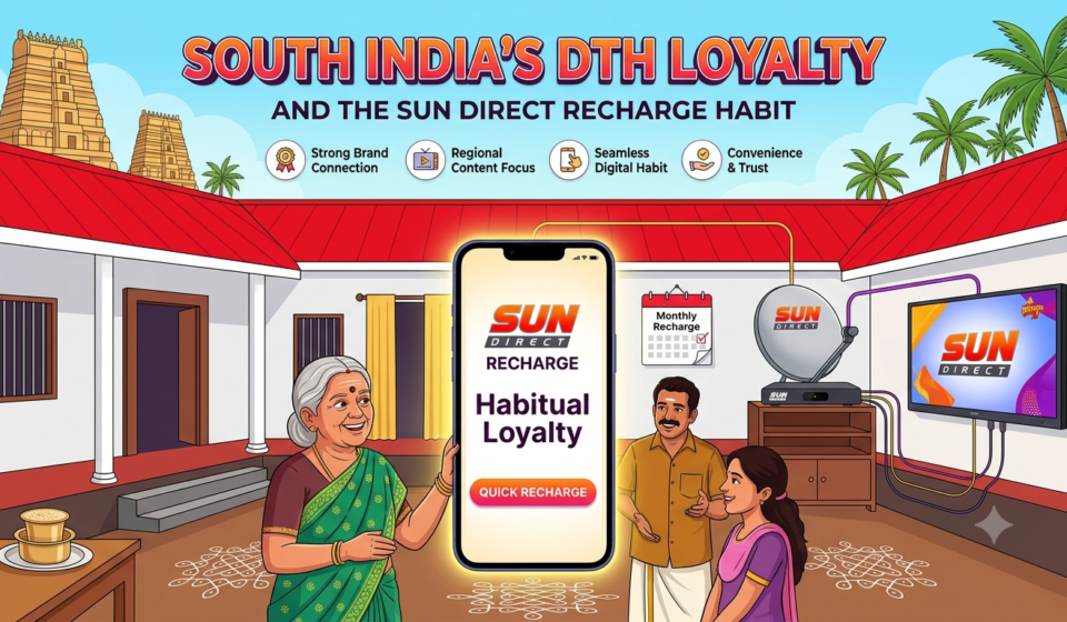 South India’s DTH Loyalty and the Sun Direct Recharge Habit