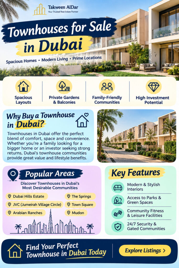 townhouse for sale in Dubai
