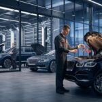 luxury car auto repair shop