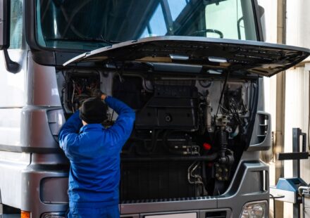 Mobile truck repair software