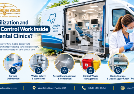 How Sterilization and Infection Control Work Inside Mobile Dental Clinics?