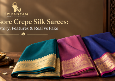 Mysore Crepe Silk Sarees