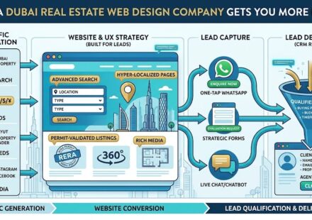 How Can a Real Estate Web Design Company in Dubai Help You Get More Property Leads?