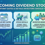 Upcoming Dividend Stocks: Important Dates and Details Investors Should Track
