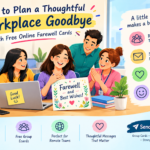 How to Plan a Thoughtful Workplace Goodbye With Free Online Farewell Cards